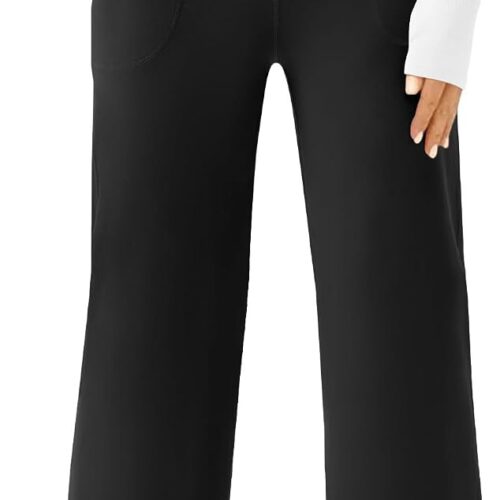 Women High-Waisted Wide-Leg Yoga Pants