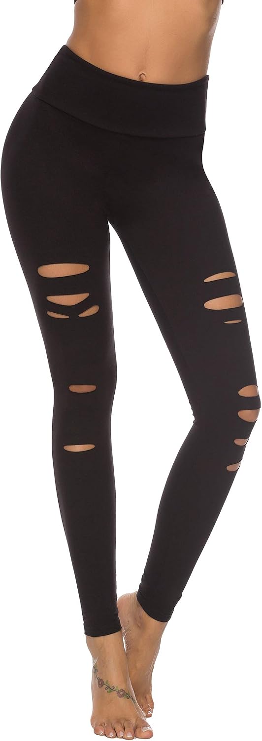 Women High-Waisted Cut-Out Yoga Pants