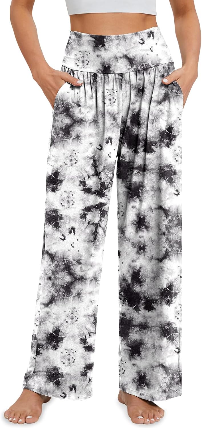 Women Loose Wide-Leg Yoga Pants